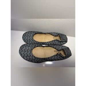 The Storehouse Flats - Comfort Chevron Ballet Flats - Has Tears